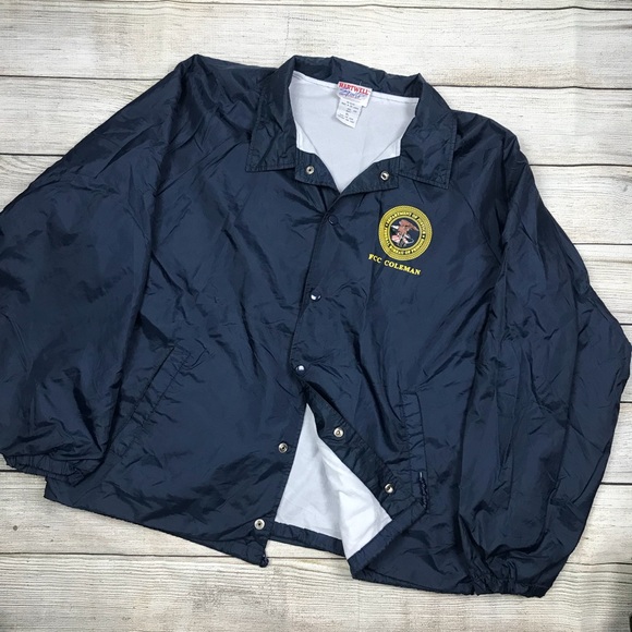 fbi coach jacket